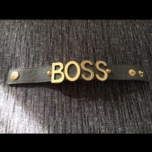 BOSS affirmation bracelet